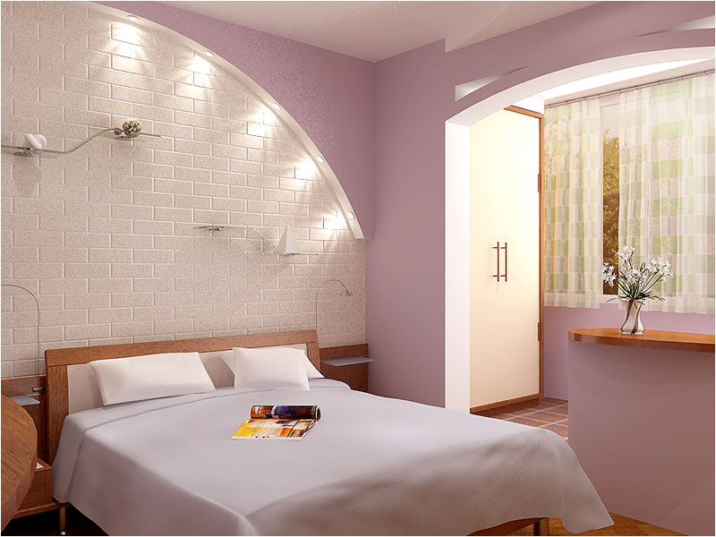 Дизайн интерьера спальни и гостиной в одной комнате