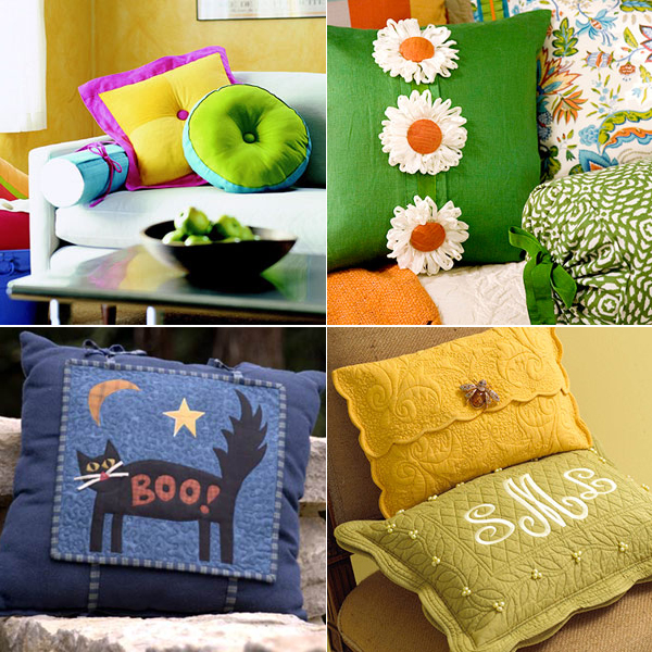 creative pillows part1 101 декоративная подушка: идеи для творчества, часть 1   сюжеты