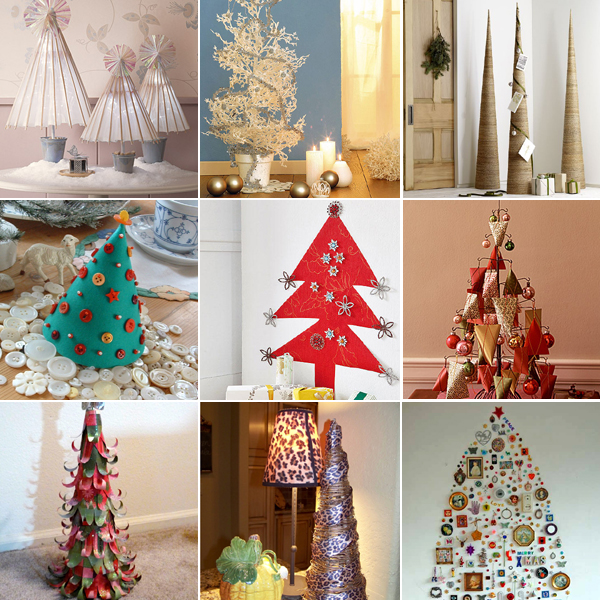 Самые необычные елки: 50 оригинальных идей для новогоднего интерьера