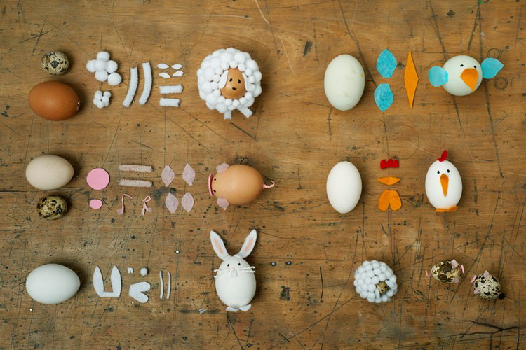 Cимпатичные животные из пасхальных яиц своими руками: 53 фото идеи и 6 мастер-классов