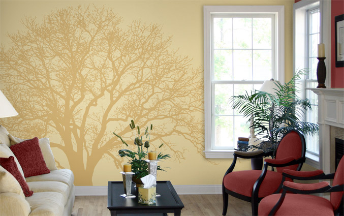 tree house ideas. custom-wallpaper-ideas-