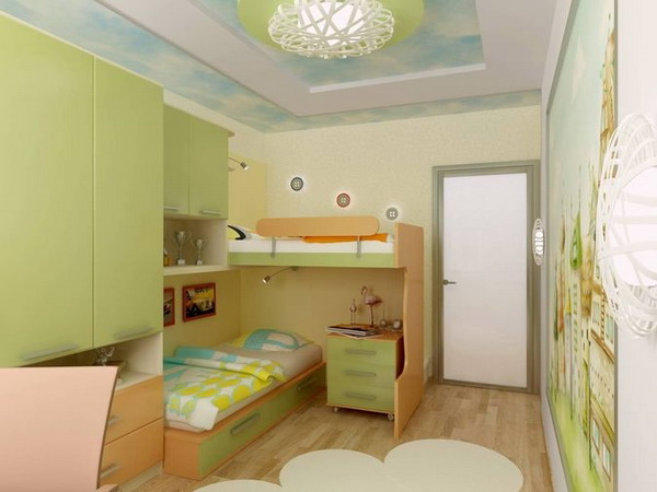 3 проекта детской комнаты для двоих детей от компании Nota Bene