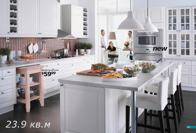 Интерьеры кухонь IKEA 2012