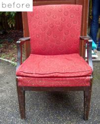 DIY-upgrade-arm-chair-upholstery-vintage6-before
