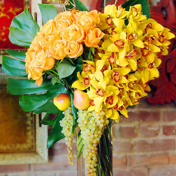 yellow-flowers-centerpiece-ideas