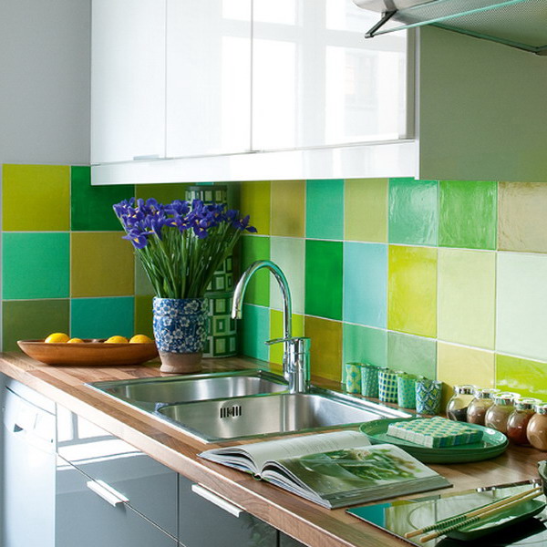 multicolor-tile-backsplash-kitchen